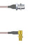 Q-2202Q000R003M by Amphenol Custom Cable - CABLE ASSY SMA-N JACK RG316 DB 3M