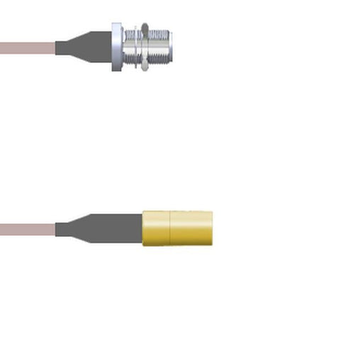 Q-2203Z000R1.5M by Amphenol Custom Cable - CABLE ASSY SMB-N P-J RG316 DB 1.5M