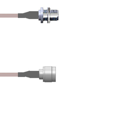 Q-2502J000H009i by Amphenol Custom Cable - CABLE ASSY N-TYPE J TO P RG142 9