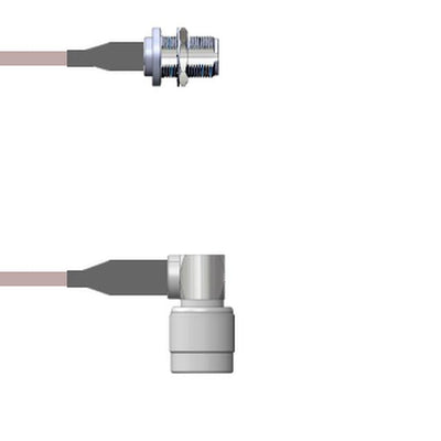 Q-2504X000H012i by Amphenol Custom Cable - CABLE ASY N-TNC J-P RG142 12