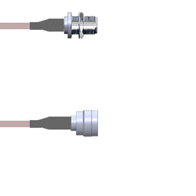 Q-25056000H009i by Amphenol Custom Cable - CABLE ASY N TO TNC J TO P RG142 9