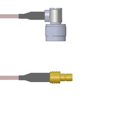 Q-2C03L0005003i by Amphenol Custom Cable - CABLE ASY SMB-N JK TO PLG RG316 3