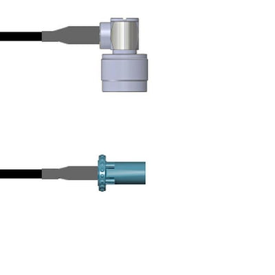 Q-2C05A0003003i by Amphenol Custom Cable - CABLE ASSY N-FAKRA PLUG RG174 3