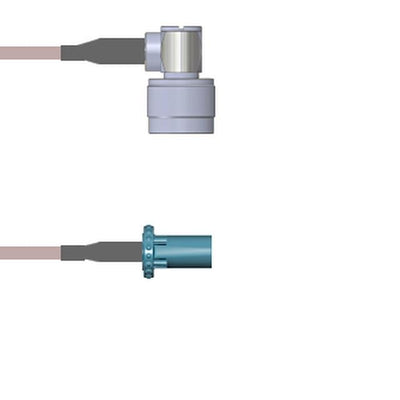Q-2C05A0005012i by Amphenol Custom Cable - CABLE ASSY N-FAKRA PLUG RG316 12
