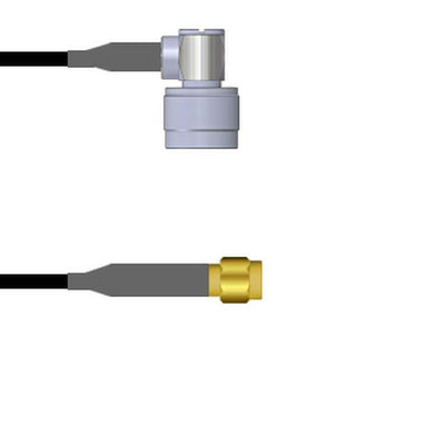 Q-2C0680003003i by Amphenol Custom Cable - CABLE ASSY RP-SMA TO N PL RG174 3