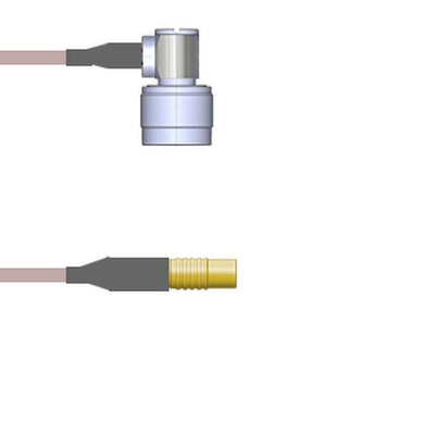 Q-2D013000R084i by Amphenol Custom Cable - CABLE ASY MCX-N J TO P RG316 DB 7