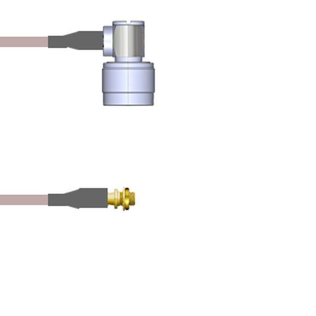 Q-2D01K000R060i by Amphenol Custom Cable - CABLE ASY MMCX-N J-P RG316 DB 5