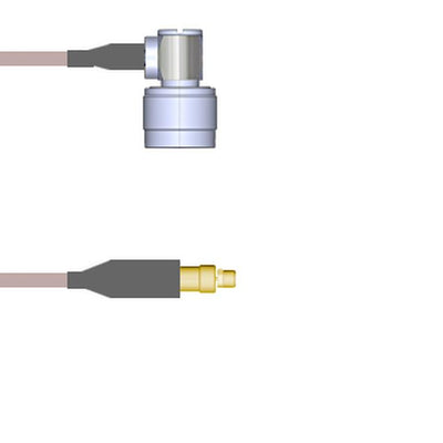 Q-2D01R000R108i by Amphenol Custom Cable - CABLE ASSY MMCX-N PLUG RG316 DB 9