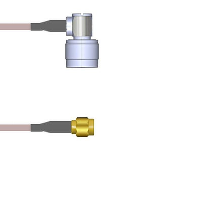 Q-2D03C000R108i by Amphenol Custom Cable - CABLE ASSY SMA-N PLUG RG316 DB 9