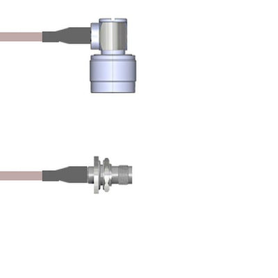 Q-2D04H000R084i by Amphenol Custom Cable - CABLE ASSY N TO TNC RG316 DB 7