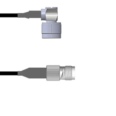 Q-2F04J0008024i by Amphenol Custom Cable - CABLE ASY N TO TNC P-J RG58 24