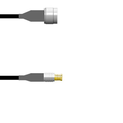 Q-2I01F0003072i by Amphenol Custom Cable - CABLE ASSY MCX-N PLUG RG174 6