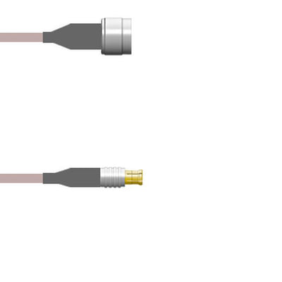 Q-2I01F0005012i by Amphenol Custom Cable - CABLE ASSY MCX-N PLUG RG316 12