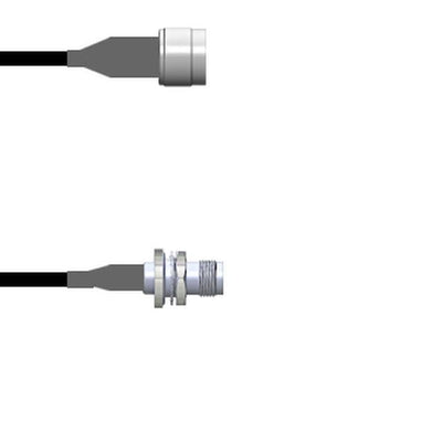 Q-2I04E0003003i by Amphenol Custom Cable - CABLE ASY N TO TNC P-J RG174 3