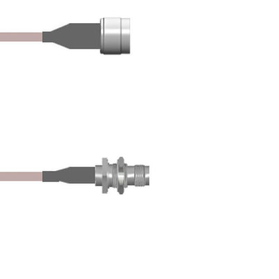 Q-2I04F0005012i by Amphenol Custom Cable - CABLE ASY N TO TNC P-J RG316 12