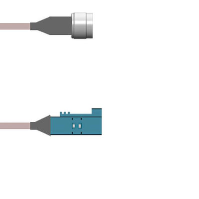 Q-2I05E0005006i by Amphenol Custom Cable - CABLE ASY N-FAKRA P-J RG316 6