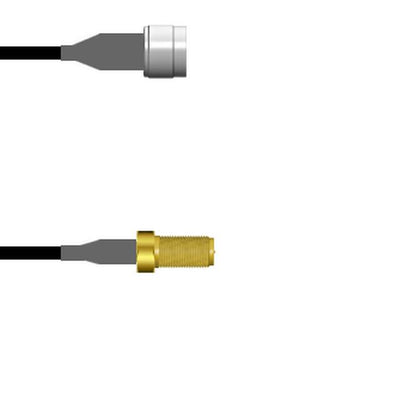 Q-2I0710003.75M by Amphenol Custom Cable - CABLE ASY RP-SMA TO N RG174 29.53