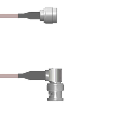 Q-2J00F000H001M by Amphenol Custom Cable - N-SP/BNC-RP G142 1M
