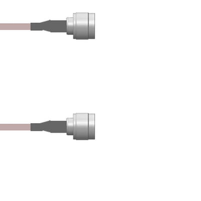 Q-2J02J000H006i by Amphenol Custom Cable - CABLE ASSY N-TYPE PLUG RG142 6