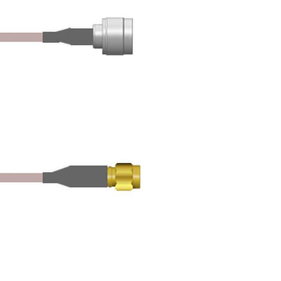 Q-2J03F000H006i by Amphenol Custom Cable - CABLE ASSY SMA-N PLUG RG142 6