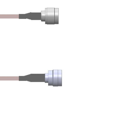 Q-2J056000H.25M by Amphenol Custom Cable - CABLE ASY N TO TNC PL RG142 9.843