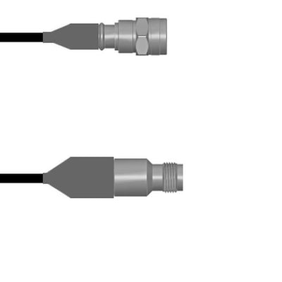 Q-2L0750013003i by Amphenol Custom Cable - CABLE ASSY RP-TNC TO N-TYPE J-P 3