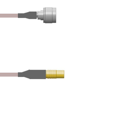 Q-2M013000R003M by Amphenol Custom Cable - CABLE ASY MCX-N J TO P RG316 DB 3M