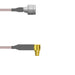 Q-2M01O000R003M by Amphenol Custom Cable - CABLE ASSY MMCX-N PLUG RG316 DB 3M