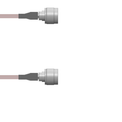 Q-2M02M000R2.5M by Amphenol Custom Cable - CABLE ASSY N-TYP PLG RG316 DB 2.5M