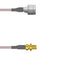 Q-2M02X000R003M by Amphenol Custom Cable - CABLE ASY SMA-N J TO P RG316 DB 3M