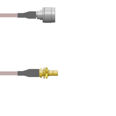 Q-2M03O000R003M by Amphenol Custom Cable - CABLE ASY SMB-N J TO P RG316 DB 3M