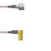 Q-2M03T000R084i by Amphenol Custom Cable - CABLE ASSY SMB-N PLUG RG316 DB 7
