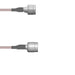 Q-2M053000R003M by Amphenol Custom Cable - CABLE ASSY N TO TNC PL RG316 DB 3M