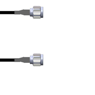 Q-2O02O000D0.5M by Amphenol Custom Cable - CABLE ASSY N-TYPE PLUG 19.69