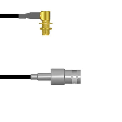 Q-2P0030003009I by Amphenol Custom Cable - SMA-RJB/BNC-SJ G174 9I