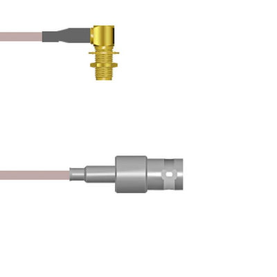 Q-2P0030005108I by Amphenol Custom Cable - SMA-RJB/BNC-SJ G316 108I