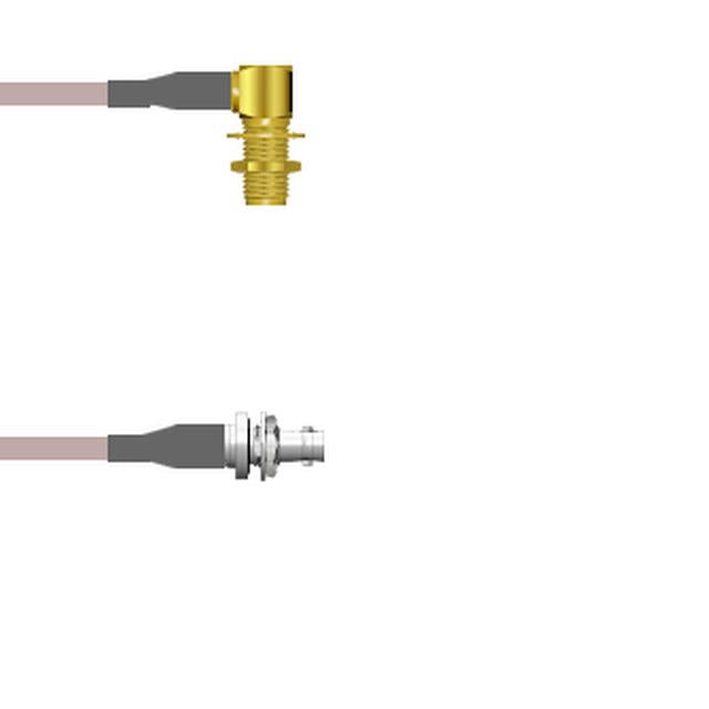 Q-2P00P00051.5M by Amphenol Custom Cable - SMA-RJB/HDBNC-SJB G316 1.5M