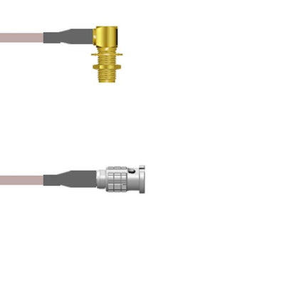 Q-2P00V0005108I by Amphenol Custom Cable - SMA-RJB/HDBNC-SP G316 108I