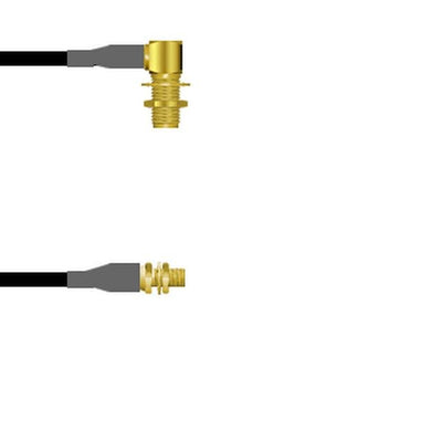Q-2P01100031.5M by Amphenol Custom Cable - SMA-RJB/MCX-SJ G174 1.5M