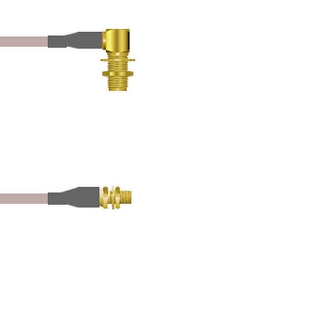 Q-2P0110005060I by Amphenol Custom Cable - SMA-RJB/MCX-SJ G316 60I