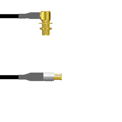 Q-2P01F00032.5M by Amphenol Custom Cable - SMA-RJB/MCX-SP G174 2.5M