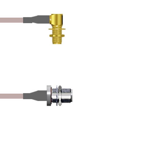 Q-2P01T0005108I by Amphenol Custom Cable - SMA-RJB/N-SJB G316 108I