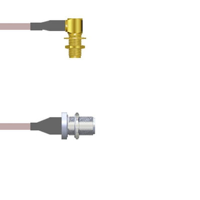 Q-2P01U0005060I by Amphenol Custom Cable - SMA-RJB/N-SJB G316 60I