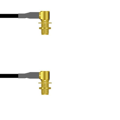 Q-2P02P0003036I by Amphenol Custom Cable - SMA-RJB/SMA-RJB G174 36I