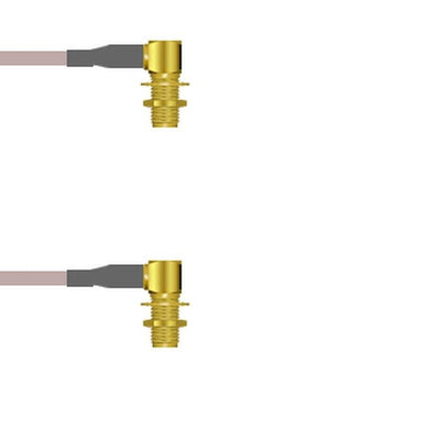 Q-2P02P0005.75M by Amphenol Custom Cable - SMA-RJB/SMA-RJB G316 0.75M