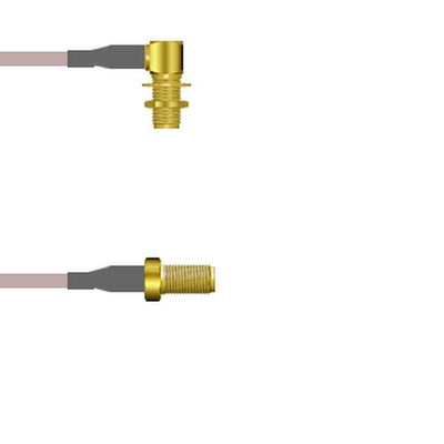 Q-2P02V0005006I by Amphenol Custom Cable - SMA-RJB/SMA-SJ G316 6I