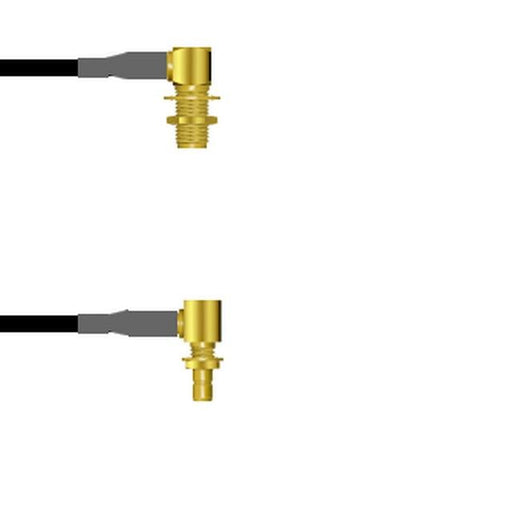 Q-2P03H0003.25M by Amphenol Custom Cable - SMA-RJB/SMB-RJB G174 0.25M