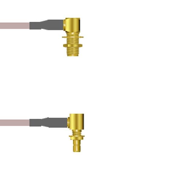 Q-2P03H0005003M by Amphenol Custom Cable - SMA-RJB/SMB-RJB G316 3M