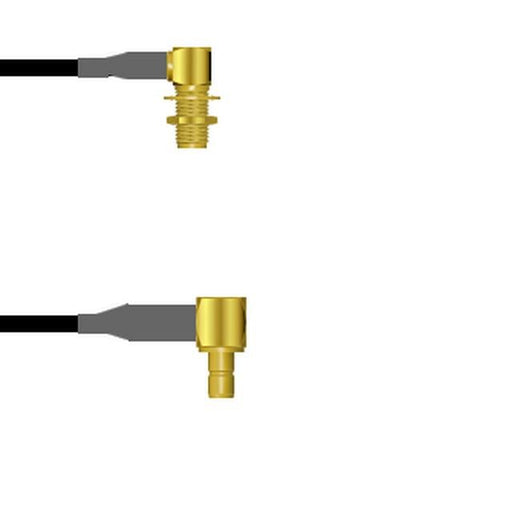 Q-2P03I00030.5M by Amphenol Custom Cable - SMA-RJB/SMB-RJ G174 0.5M