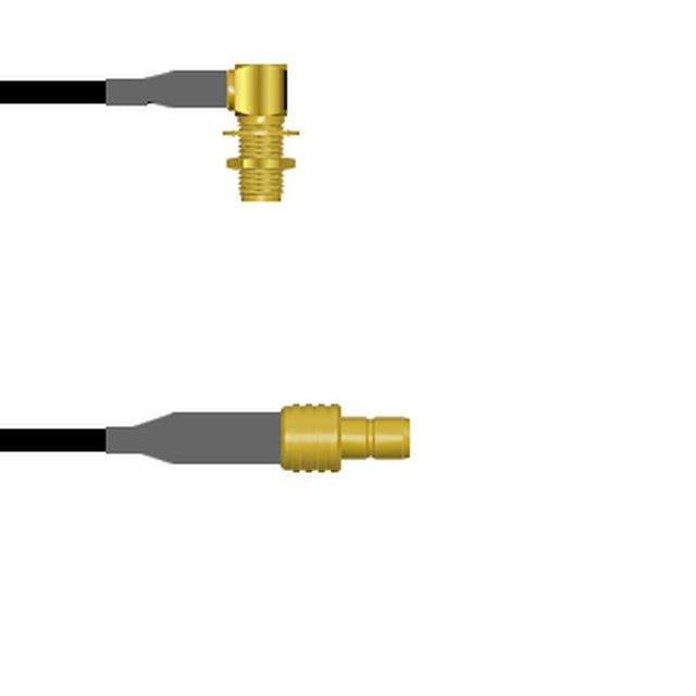 Q-2P03L0003108I by Amphenol Custom Cable - SMA-RJB/SMB-SJ G174 108I